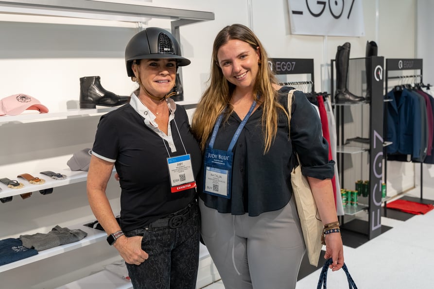 to the American Equestrian Trade Association Trade Show at